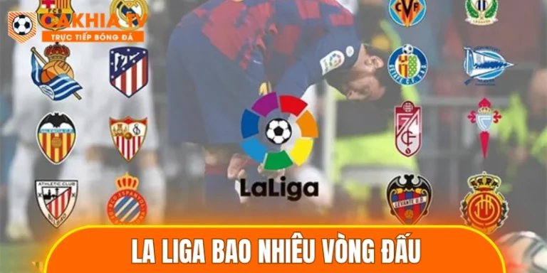 La liga bao nhiêu vòng đấu